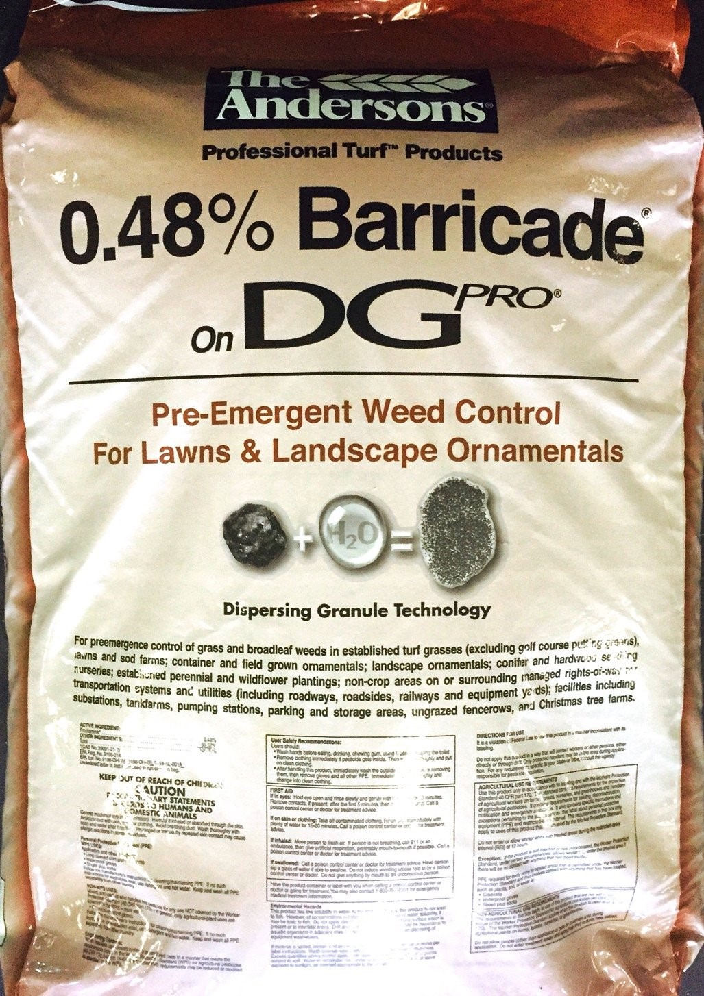 Barricade .48% DG Pro 50 lbs bag