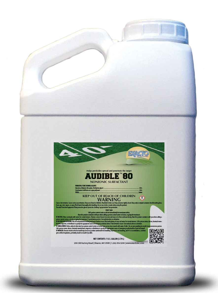 Audible 80/20 1 Gallon Jug