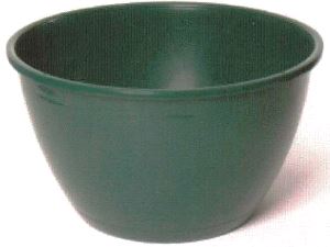 16.00" Saucerless Hanging Basket Green - 15 per case