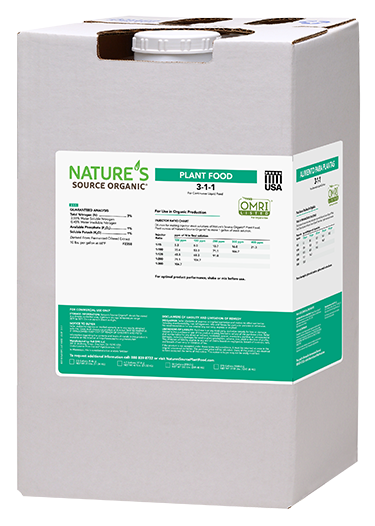 Natures Source Foliar Essential 2-1-1 4.7 gal Jug