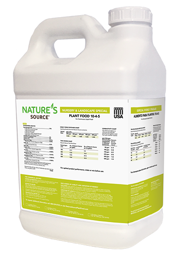 Natures Source Nur/Land 10-4-5 2.5 Gal Jug - 2 per case