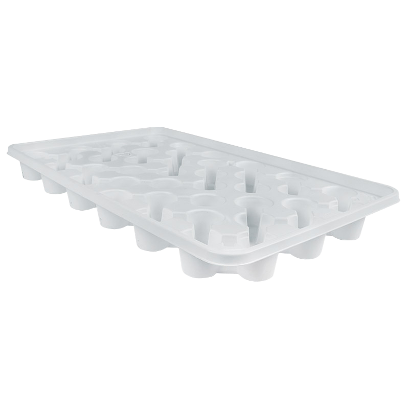 55mm 42 Pocket Tray White – 50 per bundle