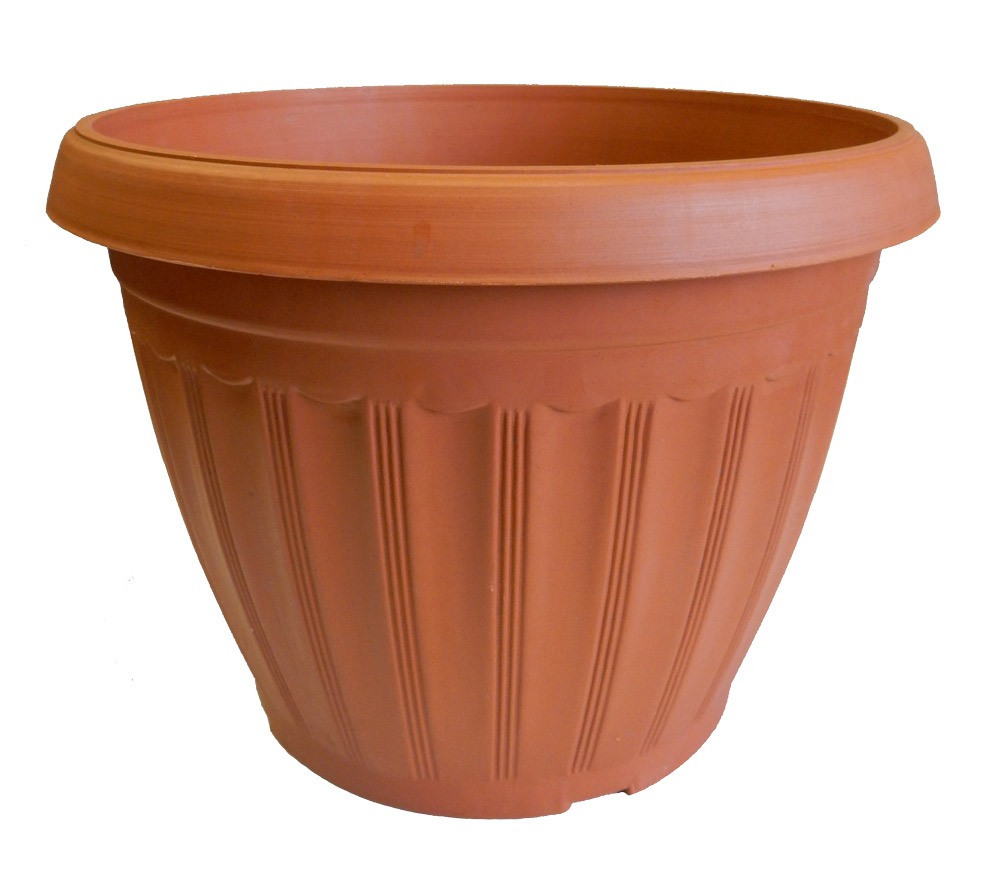 19.5 Inch Cascade Urn Terra Cotta - 8 per case