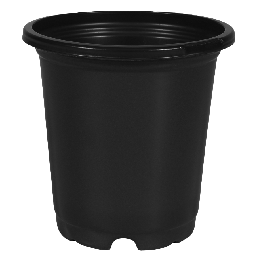 HC 4 Inch Standard Coex Pot Blk/Blk - 1260 per case