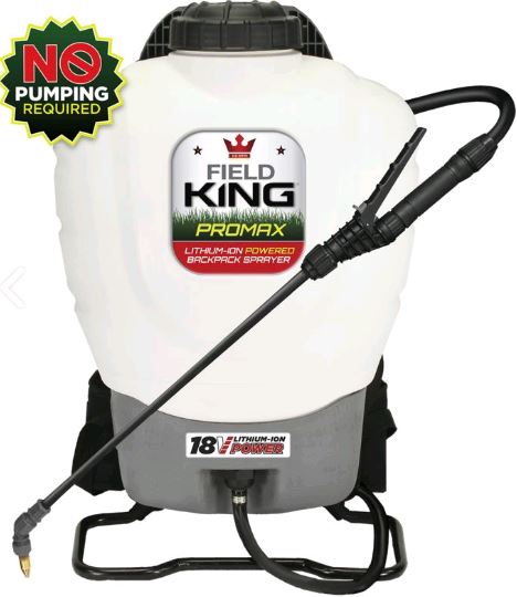 DB Smith Promax 18V Cordless 4 gal Back Pack Sprayer