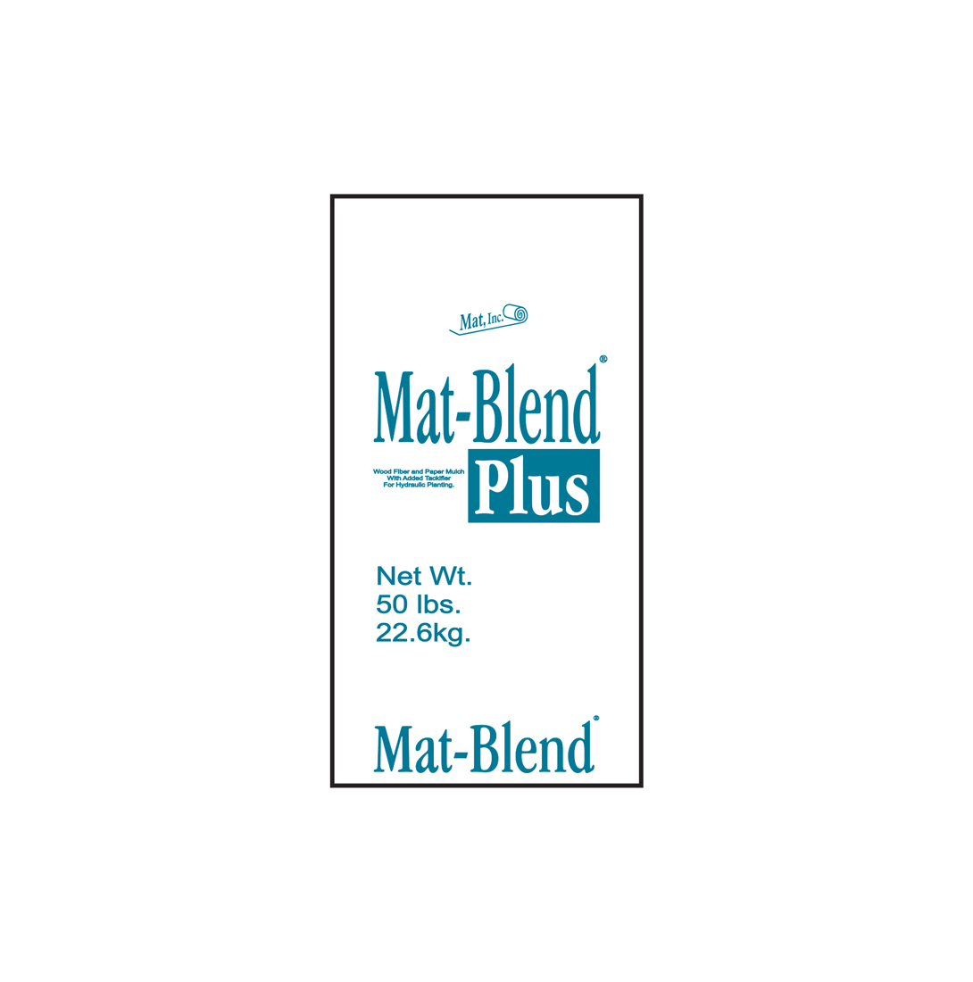 Mat Blend 60/40+Tack Blue 50 lb Bale - 18 per pallet